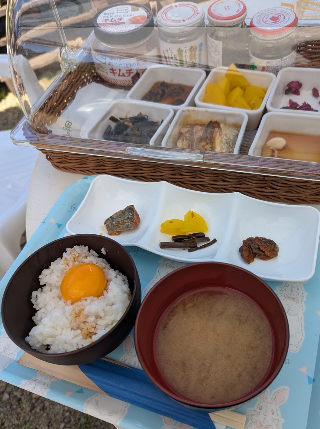 棚田米コシヒカリの豚汁定食